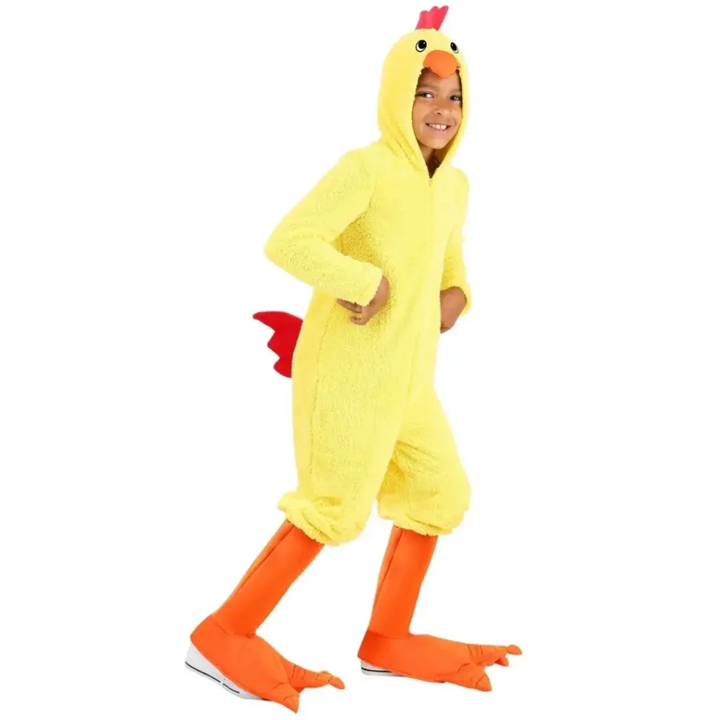 Yellow Chick Costume for Kids & adults– Cute Farm Birds Fancy Dress