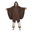 Brown Kiwi Bird Costume for Kids & adults– Adorable Feathered Fancy Dress