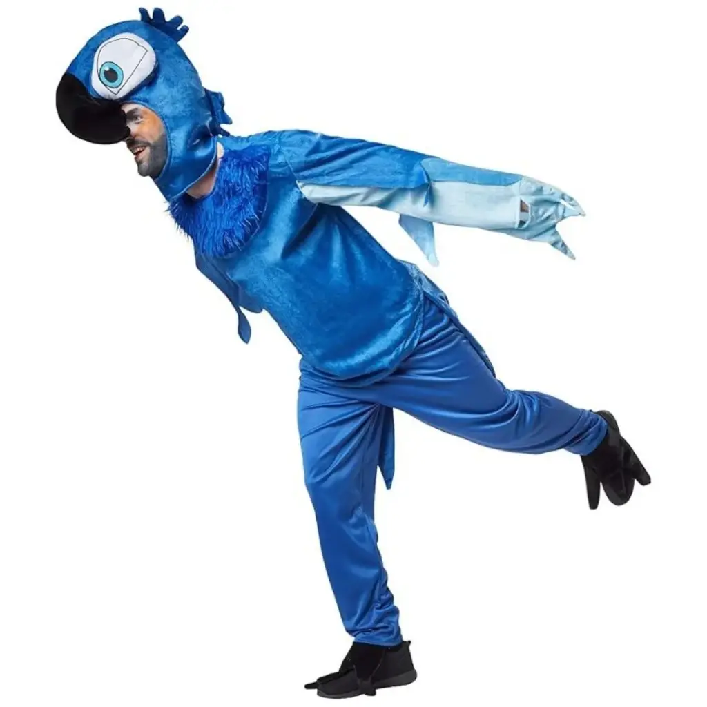 Multicolor Macau Bird Costume for Kids & adults– Vibrant Feathered Fancy Dress