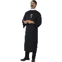 Black Priest Costume 