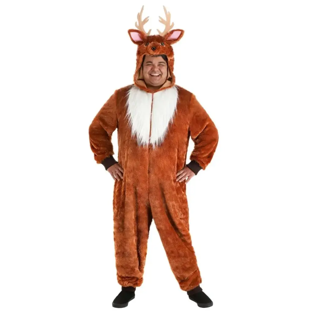 Reindeer Costume for Kids & Adults– Festive Holiday Outfit
