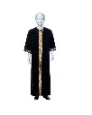 Black Velvet Graduation Gown for Rental– Premium Academic Regalia for Doctoral Graduates