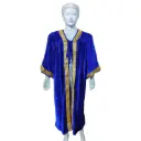Royal Blue Velvet Graduation Gown for Rental– Premium Doctoral Regalia for Graduates