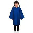 Royal Blue Graduation Gown-kids Matte 