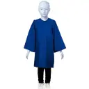 Blue Matte Graduation Gown for Kids Rental– Elegant Academic Attire