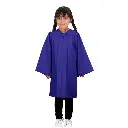 Purple Color Graduation Gown-kids Matte 