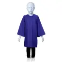 Purple Color Graduation Gown-kids Matte 