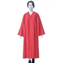 Red Graduation Gown-Adult Matte