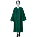 Forest Green Graduation Gown – Adult Matte Finish with Cap & Tassel