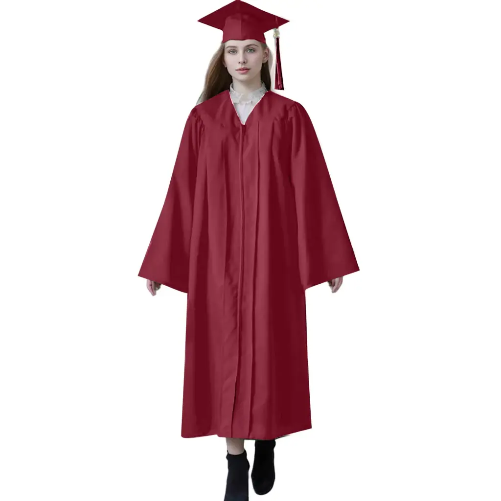 Maroon Graduation Gown-Adult Matte 