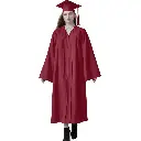Maroon Graduation Gown-Adult Matte 
