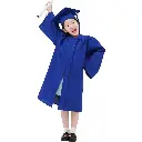 Royal Blue Graduation Gown-Kids Matte
