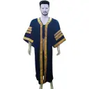 Dark Blue Graduation Gown-Adult Velvet  