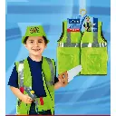 Multicolor Carpentar Costume 
