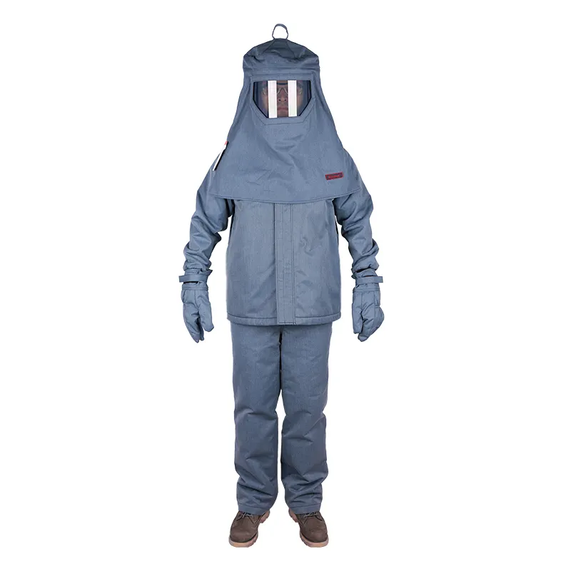 Grey Bomb Squad Costume  