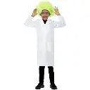 White Scientist Costume 