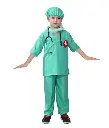 Green Male Nurse Costume Rental – Authentic Scrubs Outfit for Men