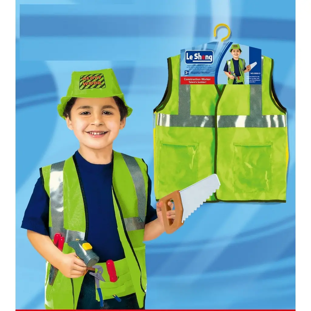 Multicolor Carpenter Costume 