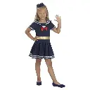 Dark Blue Sailor Girl Costume 