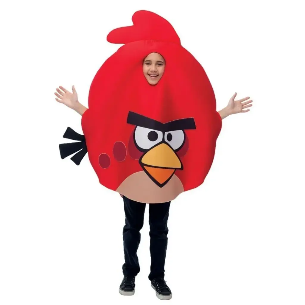 Red Angry Bird Costume for Kids & Adults
