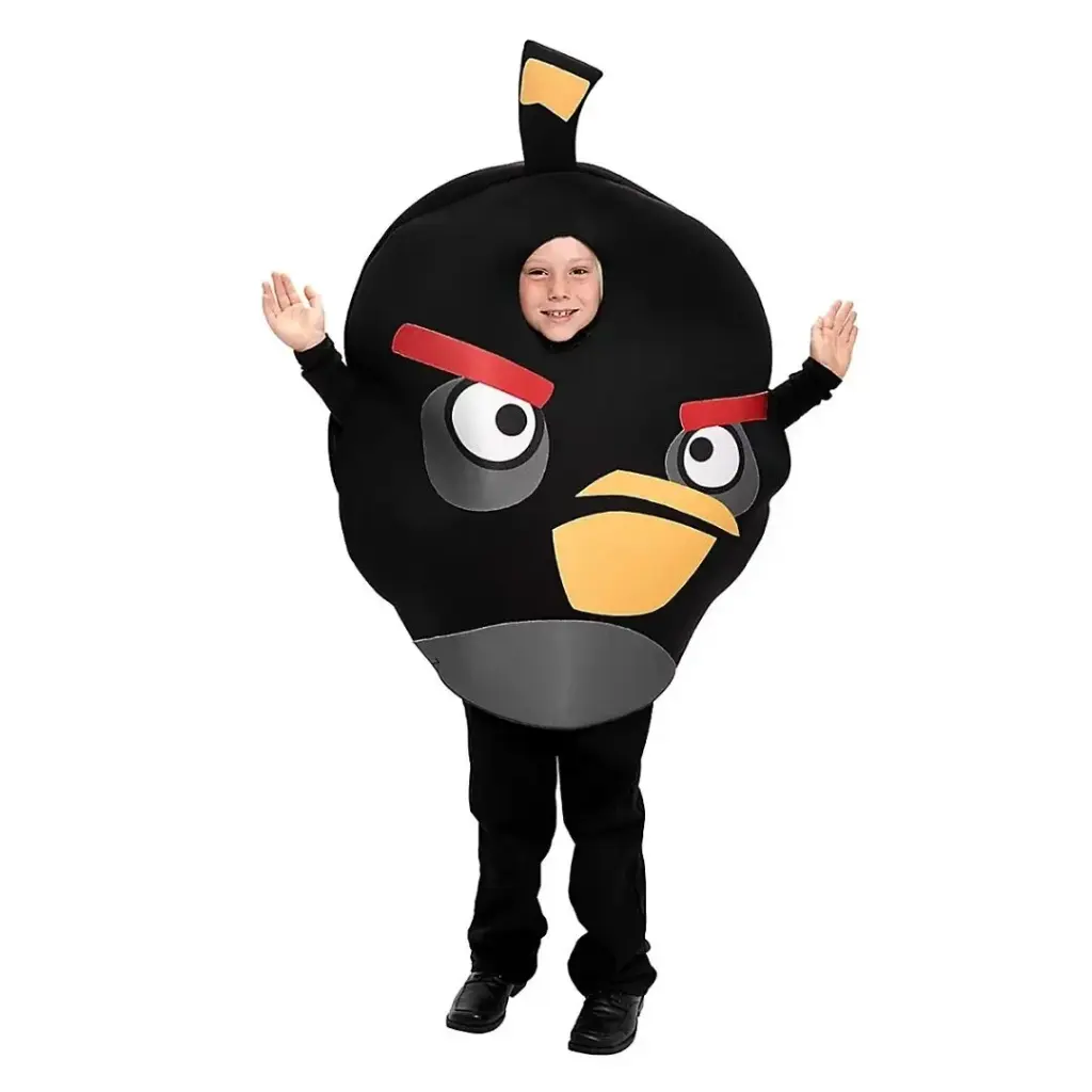 Black Angry Bird Costume Rental for Kids & Adults
