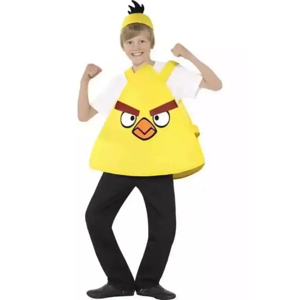 Yellow Angry Bird Costume Rental for Kids & Adults