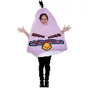 Purple Lazer Angry Bird Costume for Kids & Adults