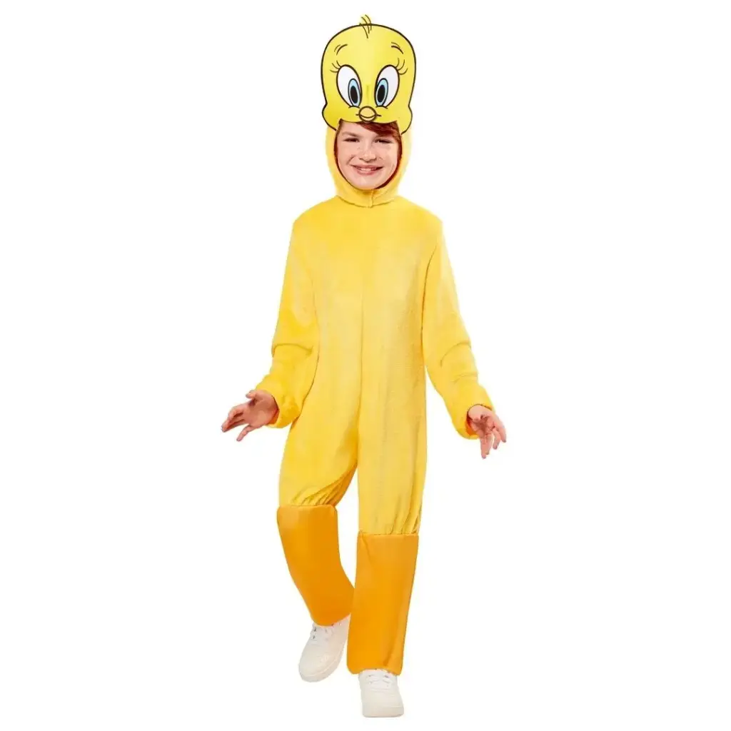Yellow Tweety Bird Costume – Looney Tunes Outfit for Kids & Adults