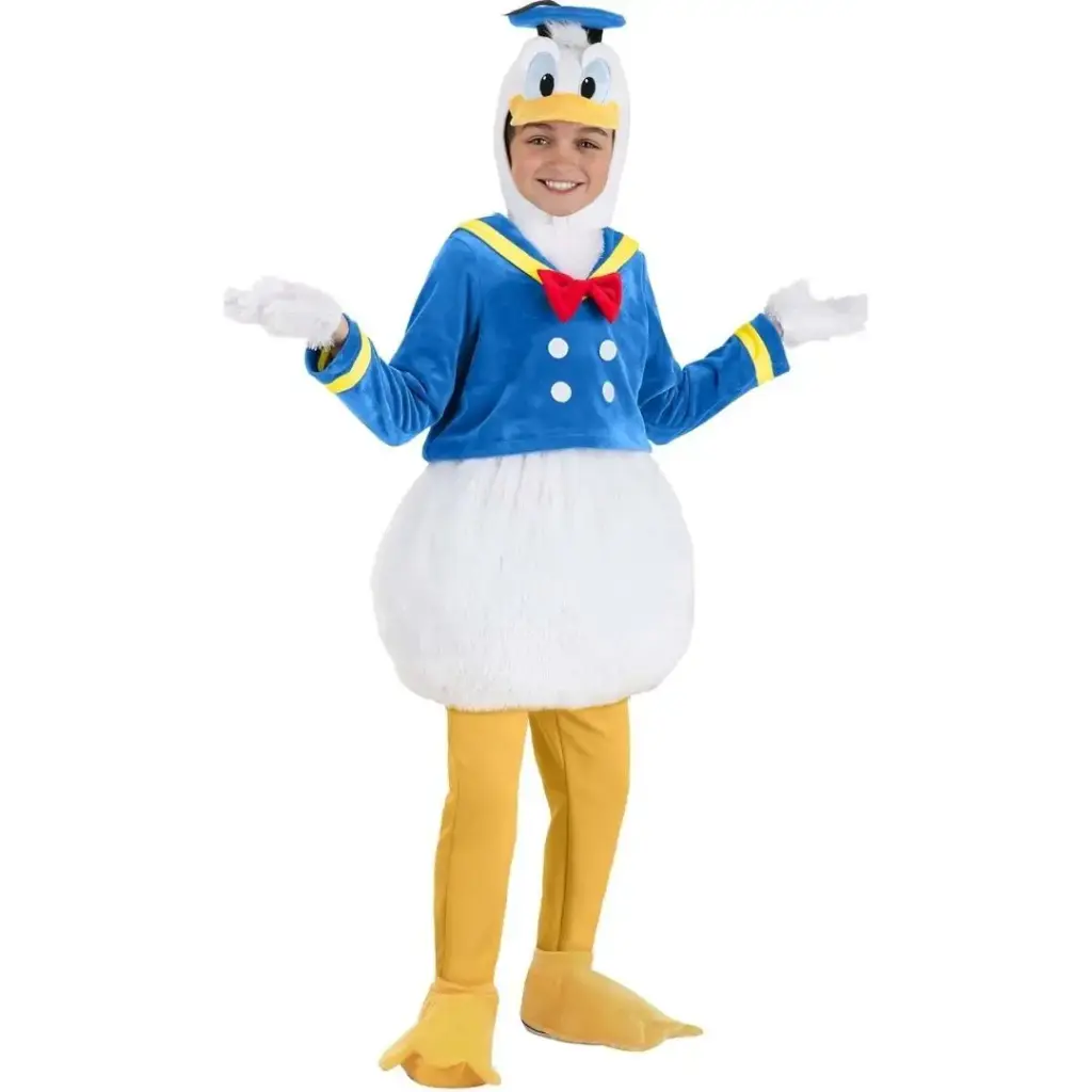 Donald Duck Costume for Kids & Adults – Classic Disney Fancy Dress Outfit