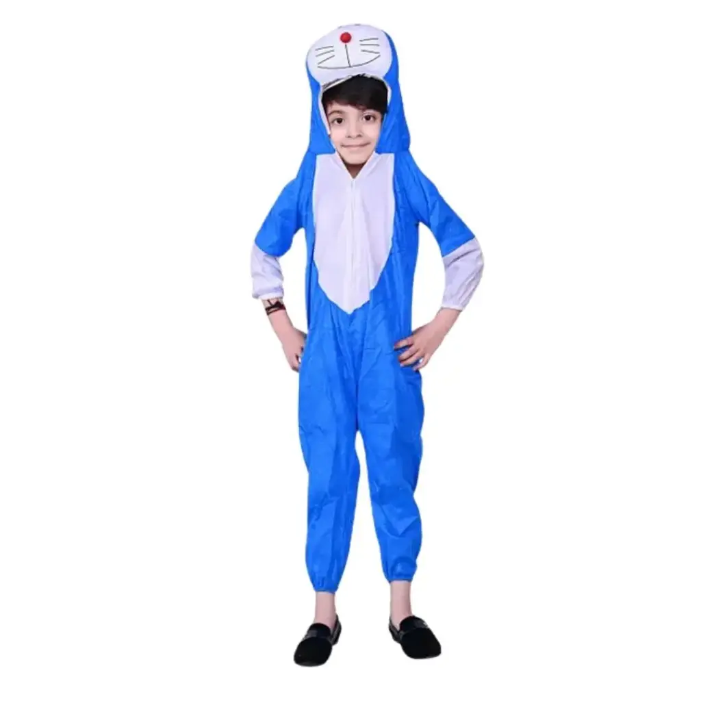 Doraemon Costume for Kids & Adults – Classic Anime Fancy Dress Outfit