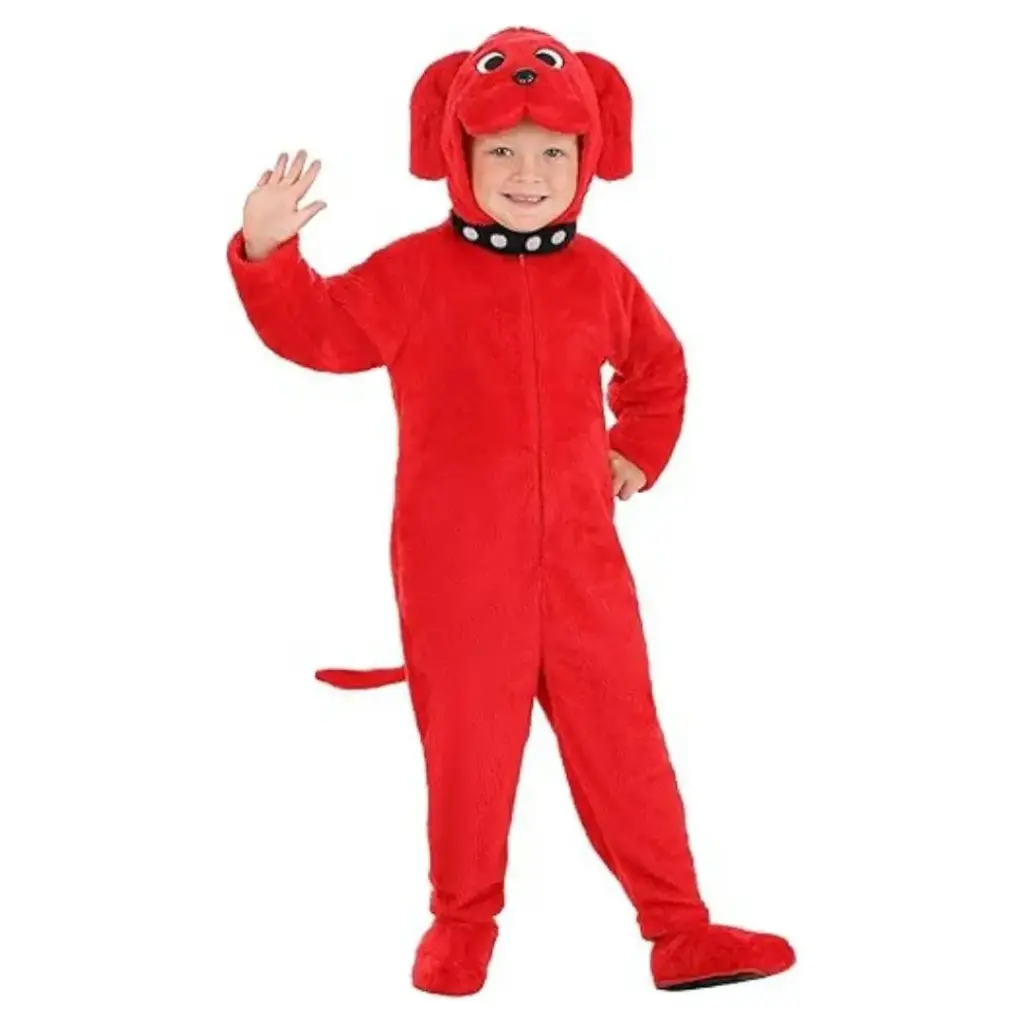 Clifford Dog Costume Rental for Kids & Adults – Big Red Dog Fancy Dress Outfit