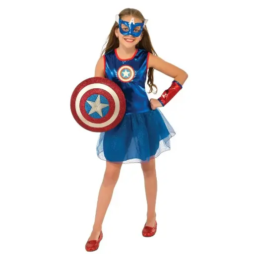 Captain America Woman Costume Rental for Kids & adults – Superheroine Dress-Up