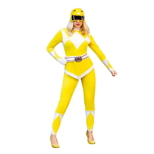 Yellow Ranger Costume for Kids & adults – Bold Power Hero Dress-Up