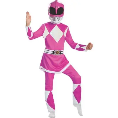 Pink Ranger Costume for Kids & adults– Official Power Rangers Outfit