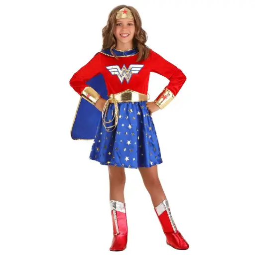 Wonder Woman Costume for Kids & adults– Superhero Fancy Dress