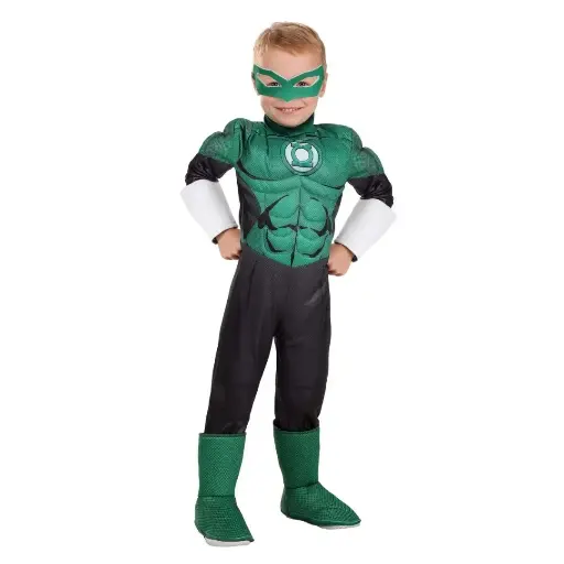 Green Lantern Costume for Kids & adults– DC Superhero Fancy Dress