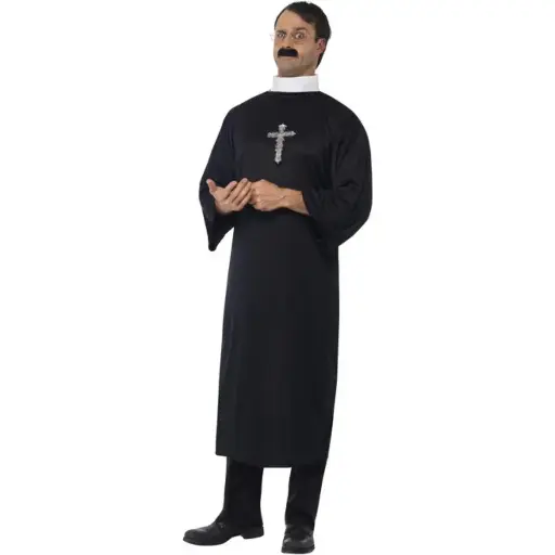 Black Priest Costume 