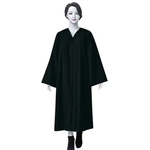 Black Graduation Gown-Adult Matte 