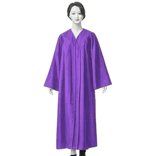 Purple Graduation Gown-Adult Matte 