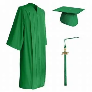 Turquoise Green Graduation Gown-Adult Matte  