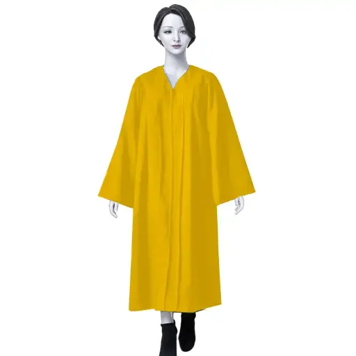 Yellow Graduation Gown-Adult Matte 
