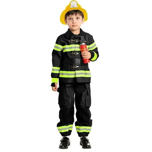 Black Train Engineer Costume 