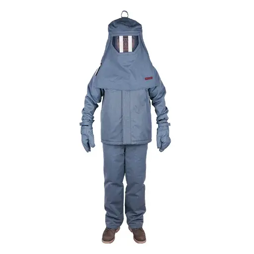 Grey Bomb Squad Costume  
