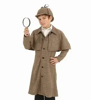 Brown Detective Costume 
