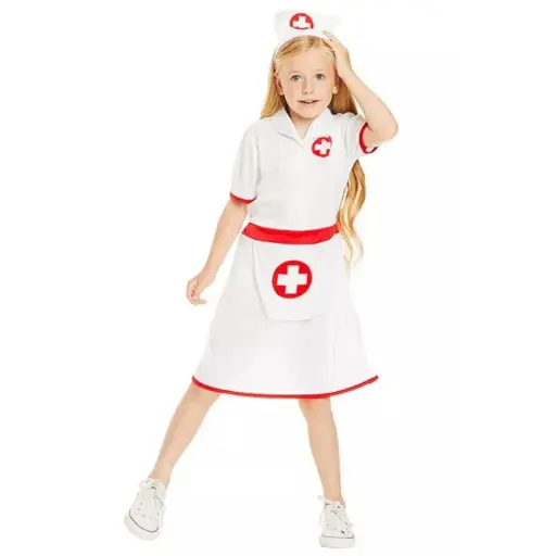 White Nurse Costume Rental – Classic Nurse Outfit