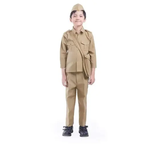 Kaki Postman Costume