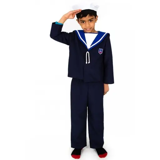 Dark Blue Sailor Boy Costume  
