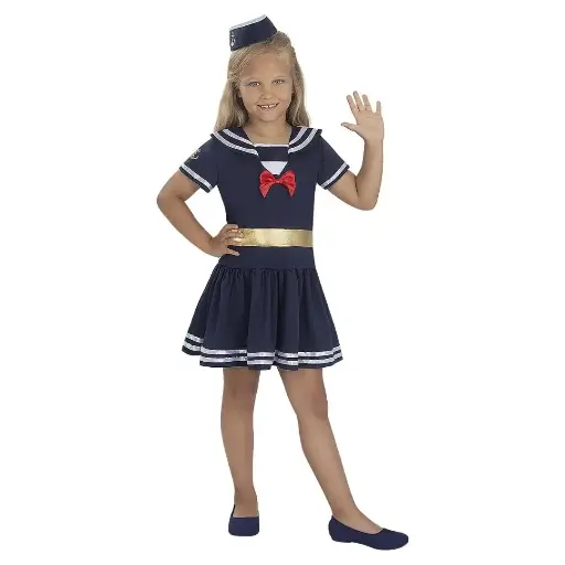 Dark Blue Sailor Girl Costume 