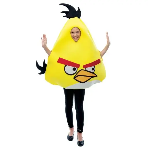 Yellow Angry Bird Costume for Kids & Adults
