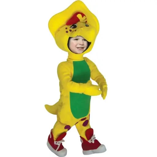 Barney BJ Costumes- Yellow